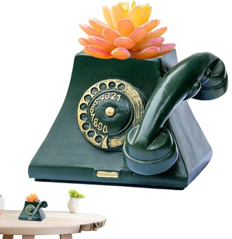 Generisch Sukkulenten-Pflanztöpfe, Garten-Sukkulenten-Containertöpfe - Sukkulententöpfe für den Außenbereich,Heimdekoration im Retro-Stil, moderner Blumentopf für Hof, Terrasse, Balkon, Garten