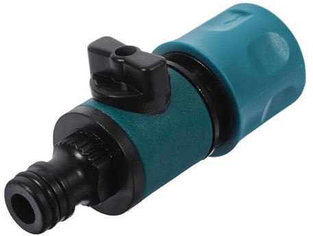 BESPORTBLE Conector rápido Accesorio de manguera de jardín Adaptador de manguera de jardín de la manguera de jardín enchufar fin acoplador de manguera adaptador de conexión rápida AbS