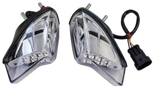 LED Klarglas Rücklicht Bremslicht Heckleuchten Paar für Benelli TNT 993 1130