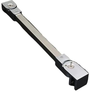 Barre de support pour porte de douche en verre Barre de support fixe en acier inoxydable for porte douche verre, longueur 30/60/70 cm(Length 300mm)
