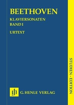 HENLE VERLAG SONATEN 1 - arrangiert für Klavier [Noten/Sheetmusic] Komponist: Beethoven Ludwig Van aus der Reihe: STUDIEN Edition