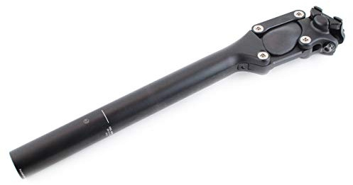 CONTEC Feder-Sattelstütze SP-060 Slim Long Travel, Parallelogramm Aufbau, 36mm Federweg, hochwertiges Aluminium, für 70-85kg Fahrergewicht, schwarz