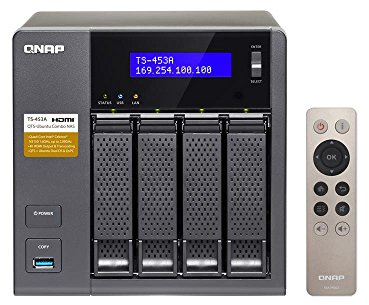 QNAP TS-453A-8G 4 Bay NAS de bureau Boîtier avec 8 Go de RAM