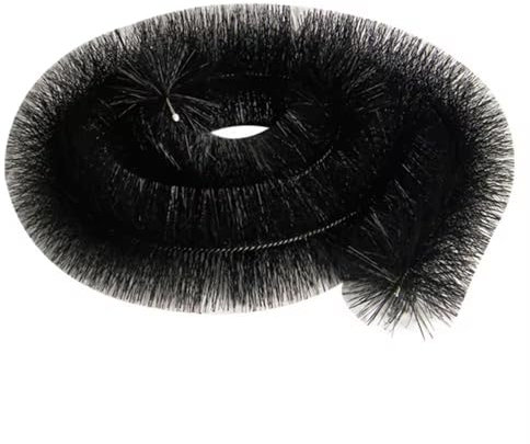 Hedgehog Gutter Brush Guard System 4 Metre x 100mm Black