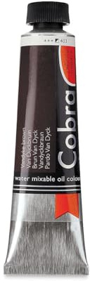 Cobra Artists' Watermixable Oils - Vandyke Brown - 40ml tube (S2) (030)