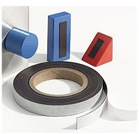 Magnetband Magnetstreifen selbstklebend mit Premium-Kleber - 1,5mm x 12,7mm jeweils 10m - Set aus TYP A und B