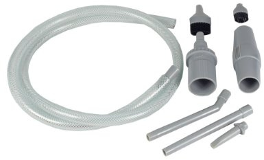 Rayen 0044 - Accesorio de aspirador universal, con 2 tubos alargadores y 3 boquillas de aspiración