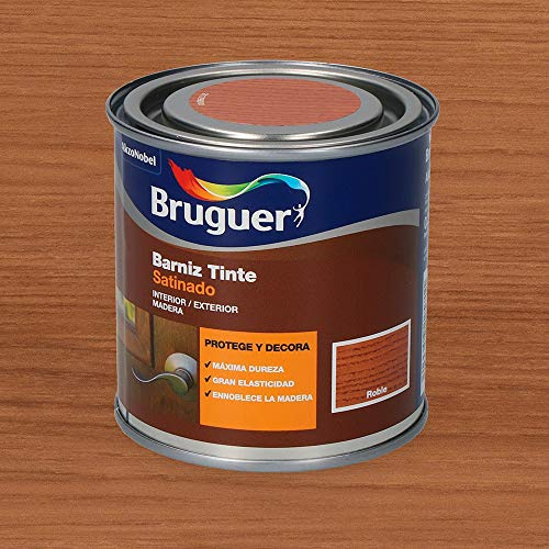 Barniz Tinte Sat.BRUGUER Roble 750 ML