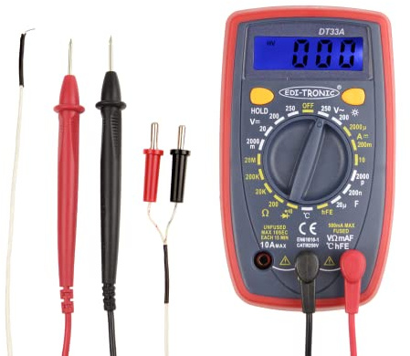 Digital Multimeter Voltmeter Spannungsprüfer Kapazität Messgerät Temperatur