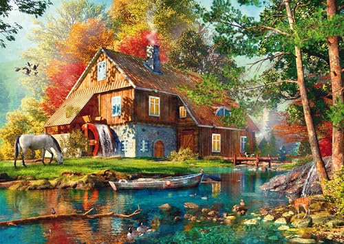 Schmidt 58881 Wassermühle im Herbst, 1000 Teile Puzzle