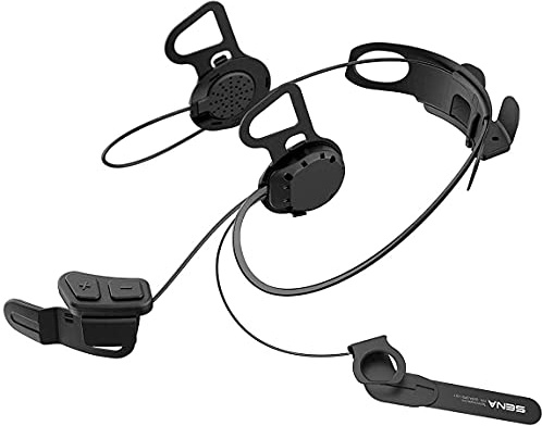 Sena 10U Motorcycle Bluetooth Communication System with Remote Control for Shoei GT-Air