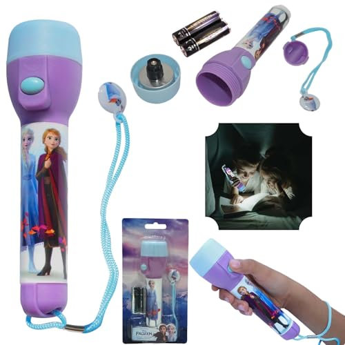 Frozen II LED Antorcha Grande, Antorchas de Luz Nocturna para Niños LED Súper Brillantes para, Cumpleaños y Acción de Gracias Tamaño-16cm