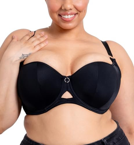 Curvy Kate Boost Me Up Padded Balcony Bra Black 42G