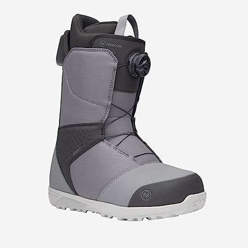 Nidecker Botas de Snowboard Hombre Gris 11.5 Boa Zonen Gravity