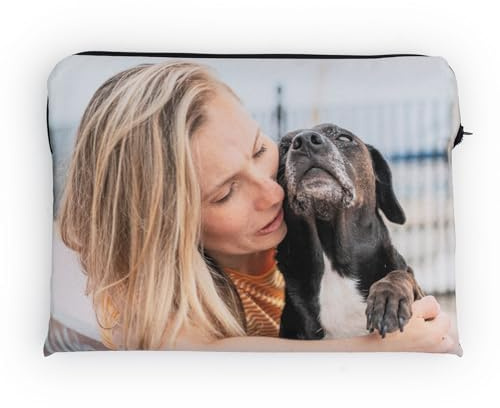 Wanapix | Housse pour Ordinateur Portable 15/16 Pouces | Pochette de Protection Sacoche Ordinateur Portable | 40x28 cm | 100% Personnalisé