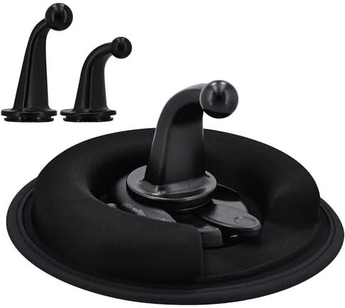 Triplinger Beanbag Dashboard Friction Mount for Garmin GPS Drivesmart 86 | for Garmin Truck XL Navigator Nuvi Drive Dezl OTR Overlander Zumo Driveassist DriveLuxe StreetPilot NonSkid Mount 17&22mm