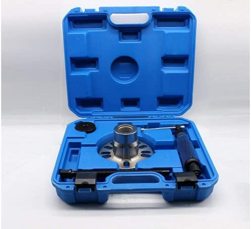 Tyvotrend 10T hydrauliskt hjullager avdragare verktygssats, hydraulisk hjulnav avdragare, drivaxlar, hjulnavskalare, för 4-håls- eller 5-håls hjul (blå)