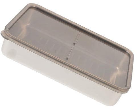 WEKADRIN Placa Cuadrada De Acero Inoxidable Lonchera De Acero Inoxidable Contenedor De Alimentos Frutero Caja De Refrigerios Fácil De Transportar