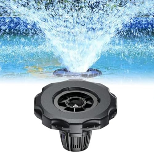LFfwynog Pompe à oxygène Flottante pour Bassin à Poissons, Jets à 360°, aérateur, fontaines pour bassins à Poissons, Jardins Aquatiques, Lacs Basic