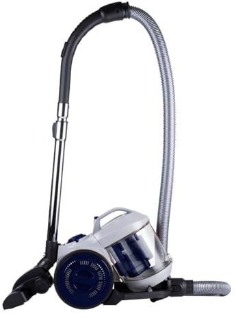 Dirt Devil DD2503 - Påslös dammsugare 800 W HEPA 12 filter - med kombinationsborste, plattsugare och möbeltillbehör - 2,2 L dammsamlarbricka