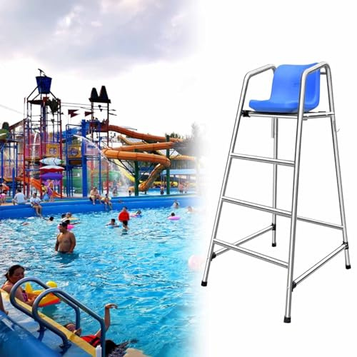 Chaise de sauvetage antirouille pour piscine – Conception autoportante robuste pour plus de sécurité et de confort