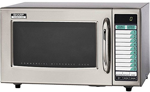 Sharp Medium-Duty Commercial Microwave Oven (15-0429) R-21LVF1 Cubic Feet