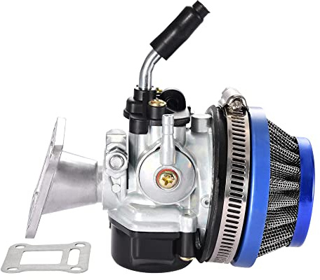GOOFIT Reemplazo Azul del Kit De Junta De Admisión del Filtro De Aire del Carburador De Carburo De 2 Golpes para El ATV De La Bicicleta De Bolsillo 47cc 49cc