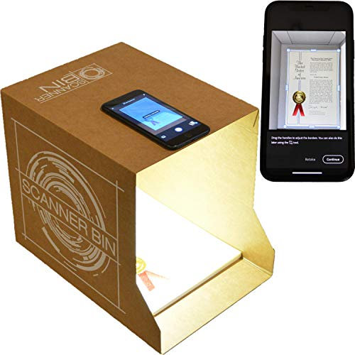 Iphone/Ipad card Scanner Stand - Scan documents & business cards with your phone