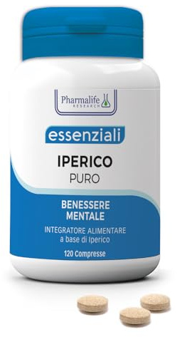 Pharmalife Research Iperico 100% Integratore Alimentare 60 Compresse