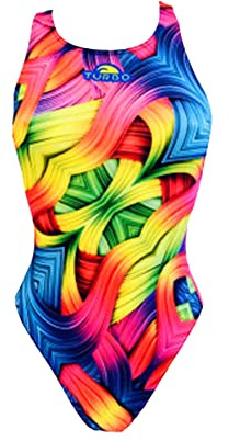 TurboTronic Roll - Medias de Bikini para Mujer Morado XL