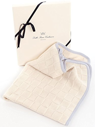 Dalle Piane Cashmere - Manta para bebé (cachemira) azul Sky