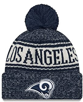 New Era On Field Beanie NFL Los Angeles Rams Bommelmütze Knit