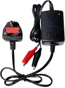 Yusylvia - 12V Sealed Lead (SLA) 1300mA UK Plug Battery Charger with Short Circuit Protection
