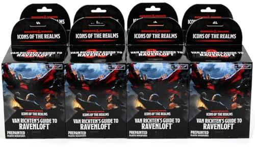 Rubie's D&D Icons of the Realms: Van Richten's handbuch to Ravenloft (Set 21) 8 ct. Booster Brick | DnD Miniaturen Halloween