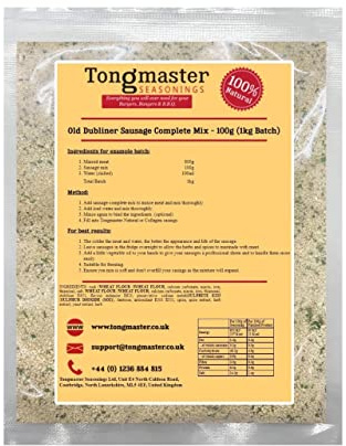 Old Dubliner Sausage Complete Mix - 100g (1kg Batch)