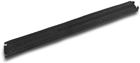 cartrend 10435 Kabelbrücke, 100 cm, Kabelschutz aus Gummi, Kabelkanal durch Stecksystem beliebig erweiterbar, 4er Packung