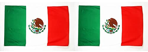 AZ FLAG Drapeau Mexique 250x150cm - Grand Drapeau Mexicain 150 x 250 cm & Drapeau Mexique 150x90cm - Drapeau Mexicain 90 x 150 cm - Drapeaux
