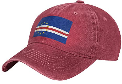 YINGD Army Special Forces Hut Verstellbare Cowboy Baseball Cap Unisex Schirmmütze Bequem und Atmungsaktiv Sonnenhut für Männer Frauen, rot, One size