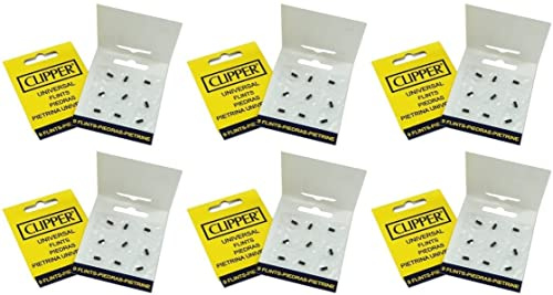 Clipper® Feuerzeug Zubehör Feuerstein Flintsystem (6x9 Feuerstein)