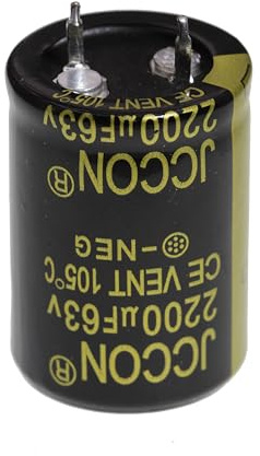 5 stycken 63 V 2200 uF 22 x 30 22 x 30 mm condensatör électrolytique à bornes à souder 2 broches