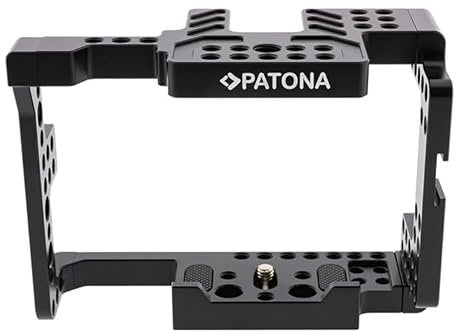PATONA Premium Kamera Cage Käfig kompatibel mit Sony A7II A7RII A7SII A7S A7M A7R A7 II Kamerakäfig Schutzrahmen