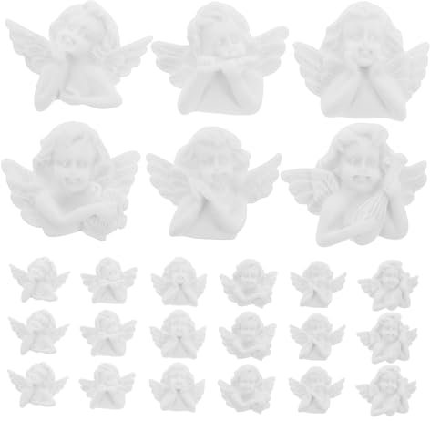 Artibetter 48stücke Kleine Flatback Miniatur Figurine Haar Clip Zum Basteln Und Dekorieren Für DIY-projekte Und Feste