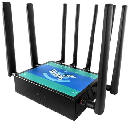 Zbtlink AX3000 Dual Band 5G Router, WiFi 6 Router mit Dual-SIM Mobilfunk, 5 Gigabit WAN/LAN Ports, OFDMA+MU-MIMO, Wandmontage, Hochleistungs WiFi Router Unterstützt Mesh, OpenVPN, Webverwaltung