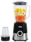 Bargain Shack Glass Jug Blenders Electric 1.5L Capacity 2 Speed Setting, 600W, Stainless steel 6‐leaf blade Smoothie Maker Frozen Fruit, Nuts & Ice (Black, Blender & Grinder Glass Jug)