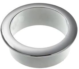 MRVAKDYDI Kunststoff-Schreibtisch Kabeldurchführungen, 5 stücke Zink-Legierung Decor Stecker Kabel Port Organizer Schrank Entlüftungsloch Möbel Hardware Schreibtisch Kabel Loch Abdeckung(Silver 40mm)