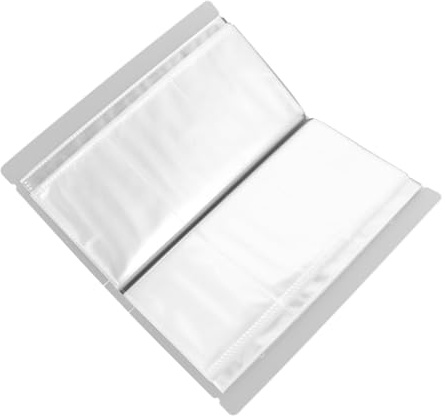 UTHCLO Álbum Transparente para Tarjetas y Postales Coleccionables Organizador de Entradas y Recuerdos de PP para Fans y Coleccionistas