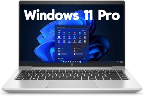 HP ProBook 440 G9 Business Laptop, 14-Inch FHD Notebook, Intel Core i5-1235, 16GB RAM, 512GB SSD, US QWERTY Keyboard, Windows 11 Pro (Renewed)