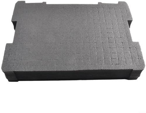 Besttoolifes DWST88801 Inserto de espuma para cajas de almacenamiento de herramientas, compatible con DWST17808 DWST17807 DWST17805, forro de espuma extraíble personalizable para organizadores de