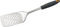 Fackelmann Soft Paleta Universal, Paleta de Acero Inoxidable para Frituras y Plancha, Paleta de Pescado, Mango Cómodo de Tacto Suave y Antideslizante, Color Gris, 34x7,5cm, 1 ud