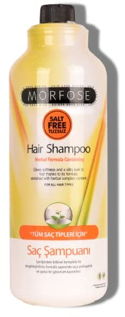 Morfose Champú a base de hierbas sin sal 1000 ml – Protección del color, hidratación y cuidado para cuero cabelludo sensible
